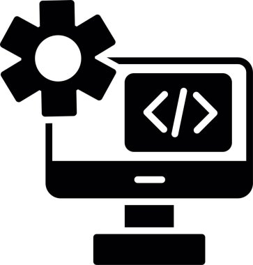 Geliştirme programlama kodlama simgesi