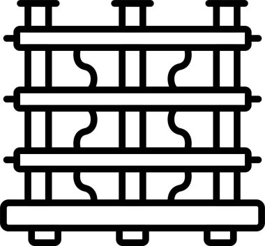 Çit simgesi, anahat stili