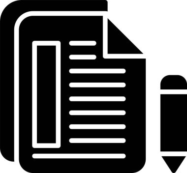 belge kağıt dosya simgesi düz biçimli