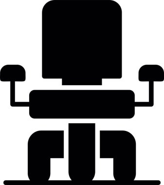 sandalye mobilya simgesi