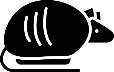 tavuk tavuk yemek simgesi katı stili