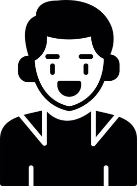 Evlat. Web simgesi basit illüstrasyon