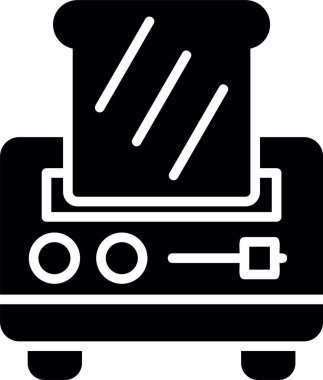 Yemek. Web simgesi basit illüstrasyon