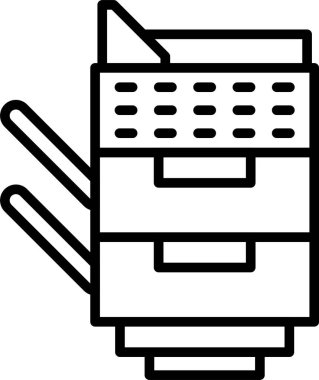 Klima simgesi, basit vektör illüstrasyonu