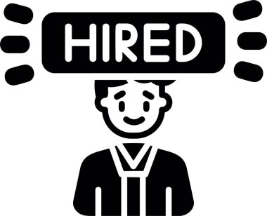 görev simgesi vektör illüstrasyonu