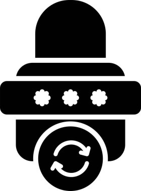 Otelde. Web simgesi basit illüstrasyon