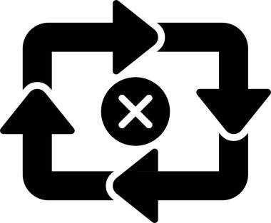 Simgeyi tazele, vektör illüstrasyonu