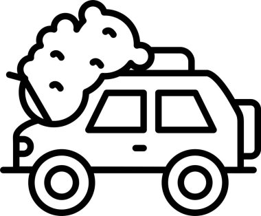 bulut kirliliği duman simgesi