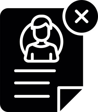 Belge simgesi olan kadın, vektör illüstrasyonu