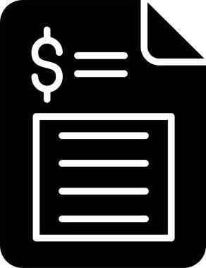 ticari finans vektör simgesi