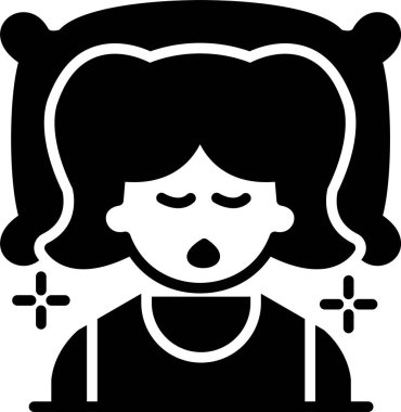 Üzücü. Web simgesi basit illüstrasyon