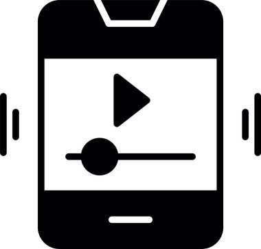 Mobil kutsal kişilerin resmi, vektör çizim