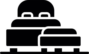 Katı bir tatlı ikonu.