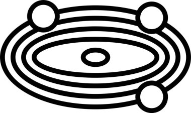 Göz. Web simgesi basit illüstrasyon