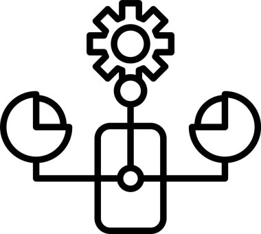 bağlantı ağ ağ simgesi ana hat biçiminde