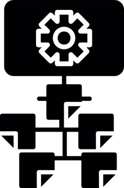 dişli ayarlama vektör simgesi