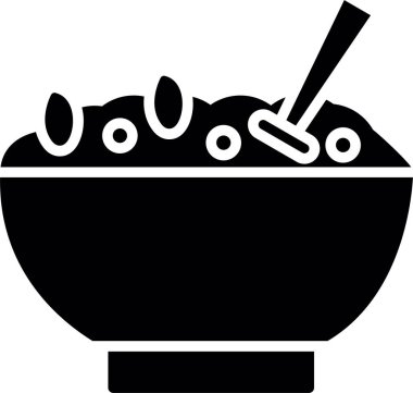 Kase kase simgesi katı bir şekilde