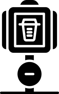 Modern bilgisayar simgesinin vektör illüstrasyonu