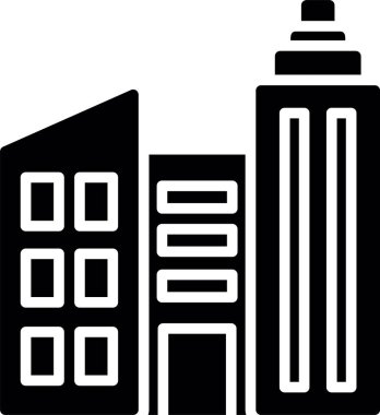 şehir vektör illüstrasyonu oluşturuluyor