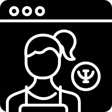 seo modern simgesinin vektör illüstrasyonu