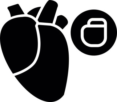 kalp el vektör illüstrasyonu