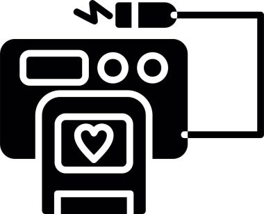 Kamera simgesi. Kamera vektör simgesi web için basit çizimi