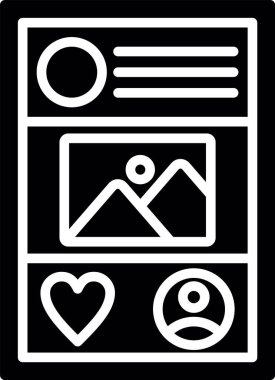 seo modern simgesinin vektör illüstrasyonu