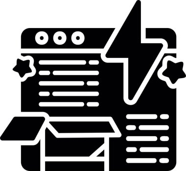 belge dosya simgesi vektör illüstrasyonu