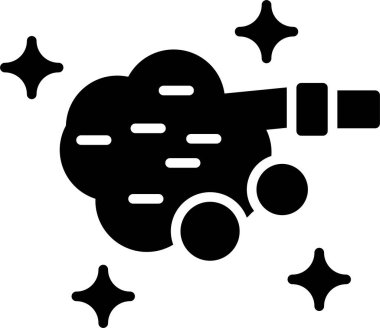 uzay keşfi bilim simgesi katı biçimde