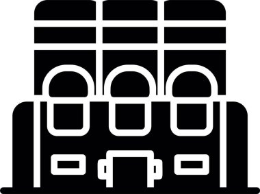 Modern bir simgenin vektör illüstrasyonu