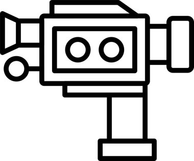 Video kamera. Basit resimleme