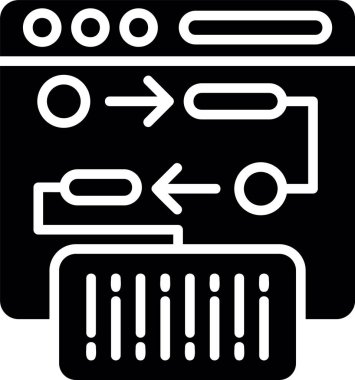 Teslimat. Web simgesi basit tasarım