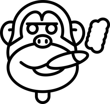 maymun maması dondurma ikonu ana hatlarıyla