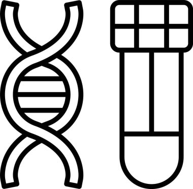DNA molekül simgesi, basit biçim