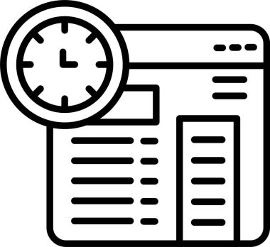 Görüntü, Basit Vektör İllüstrasyon Simgesi