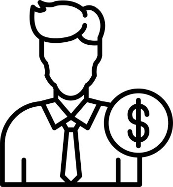 Eleştirel Düşünme, Basit Vektör İllüstrasyon Simgesi