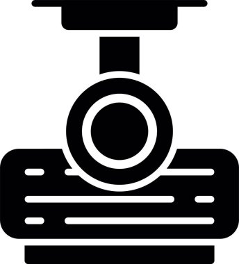 Kamera. Web simgesi basit illüstrasyon