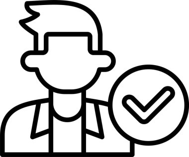 Duyuru Sözcüsü, Basit Vektör İllüstrasyon Simgesi