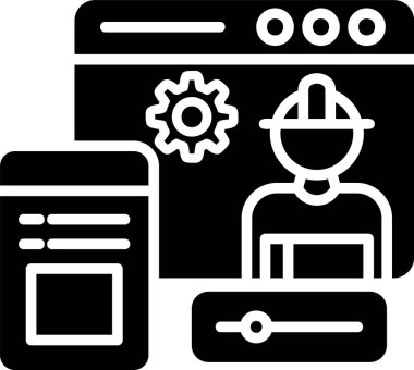 vektör çizim tasarım inşaat simgesinin