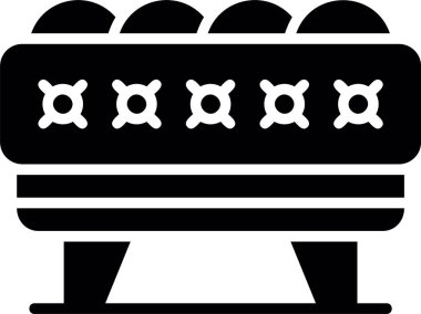 Gıda simgesinin vektör illüstrasyonu