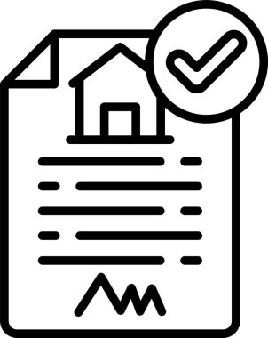 Ev. Web simgesi basit tasarım