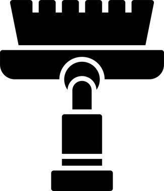 güzellik kozmetik fırça simgesi