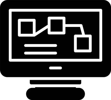 Pinboard 'un Basit Vektör Simgesi