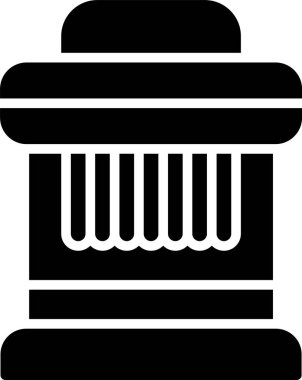 Makarna Makinesinin Basit Vektör Simgesi