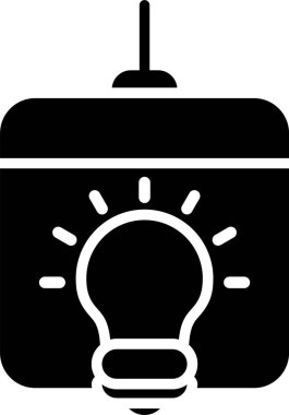 Ampul Işık enerjisi simgesi