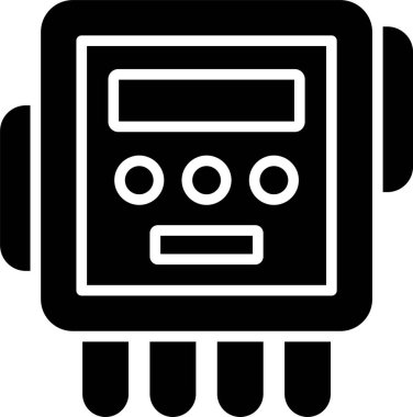 Her Kullanım için Elektrik Ölçer, Vektör Simgesi