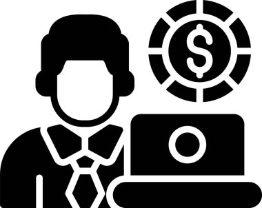 Bağımsız, Vektör Simgesi Her Kullanım İçin