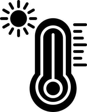 Her Kullanım İçin Termometre, Vektör Simgesi