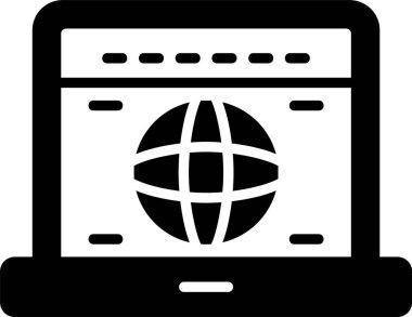 Çevrimiçi Genel, Vektör Simgesi Her Kullanım İçin