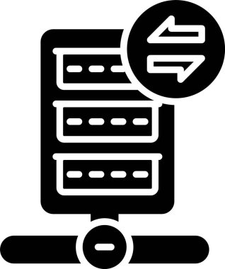 Her Kullanım için Sunucu, Vektör Simgesi